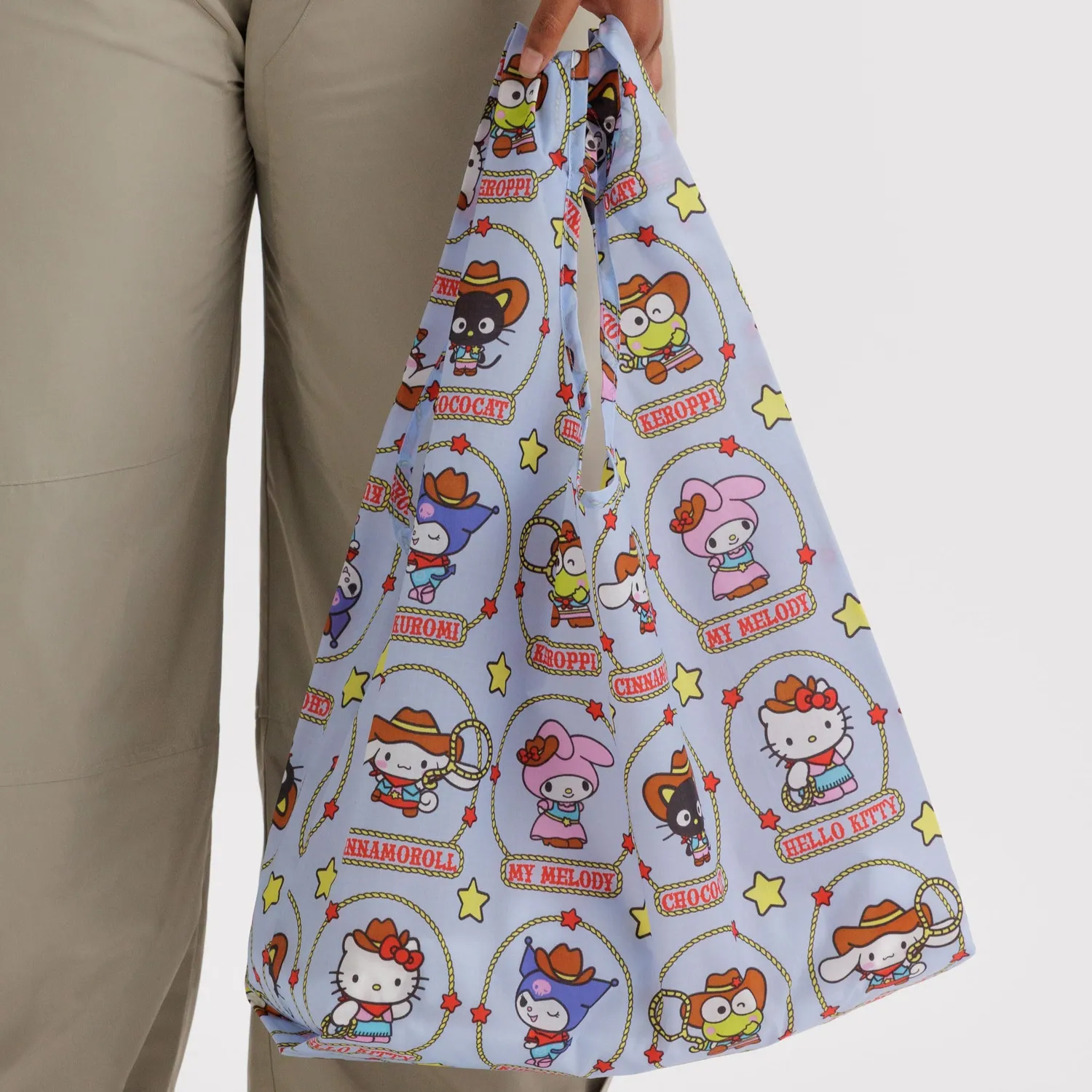 Hello Kitty and Friends x Baggu Standard Baggu handlenett Western resirkulert nylon