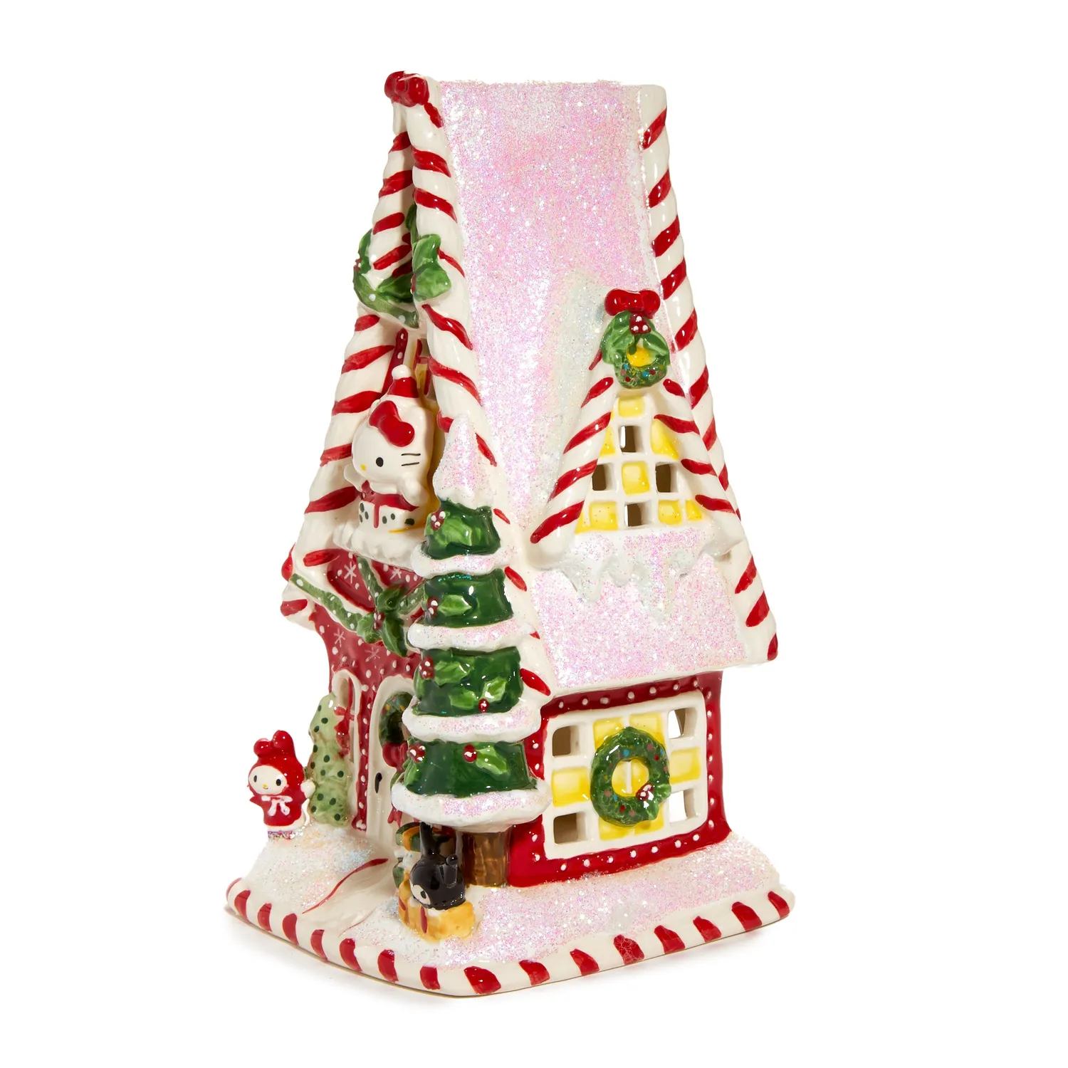 Hello Kitty and Friends Ceramic Holiday Candle House lysestake