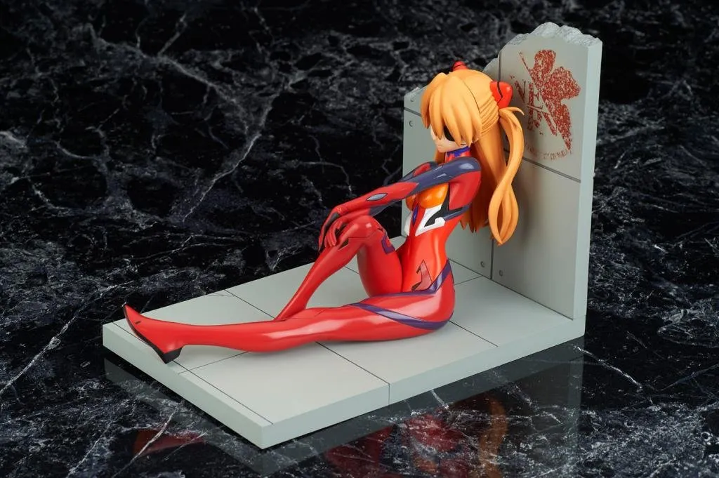 Manga Mania Evangelion Asuka Langley Plugsuit-figur 11,5 cm