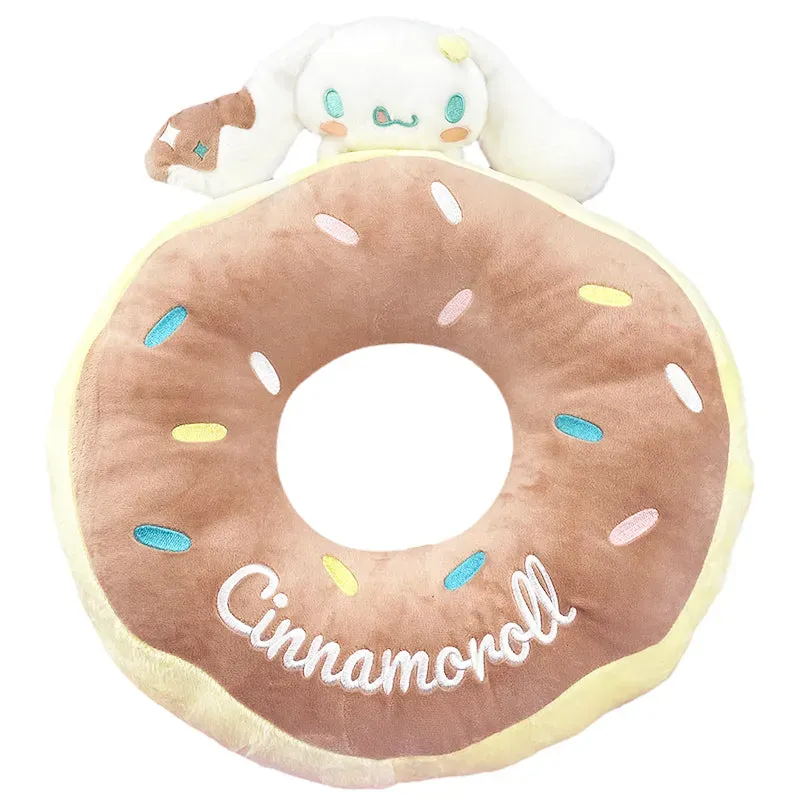 Hello Kitty Cinnamoroll Plush Throw Pillow pute med strøsselmotiv