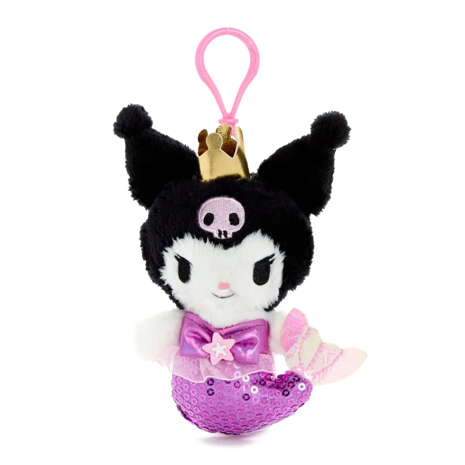 Hello Kitty Kuromi Plush Mascot Clip klemmefigur havfrue