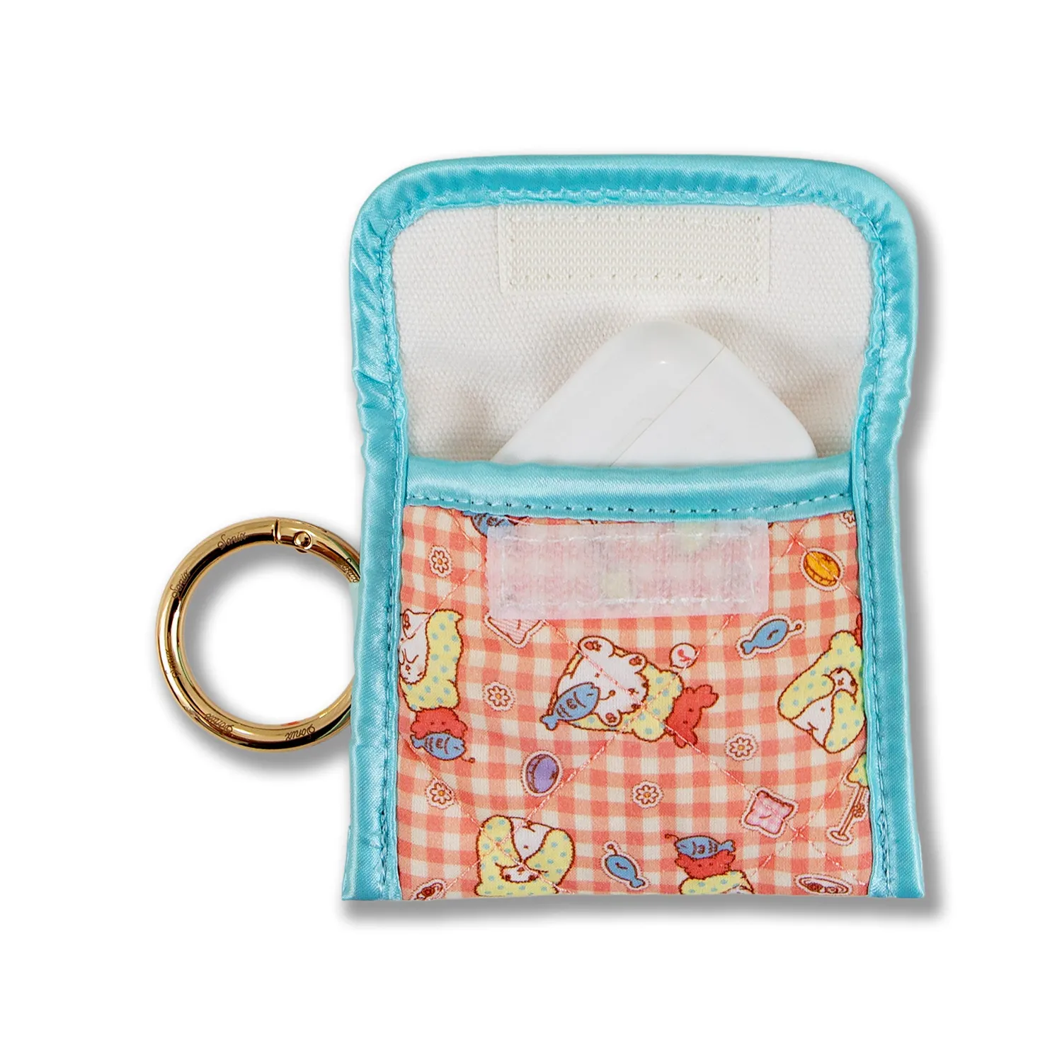 Hello Kitty Marumofubiyori x Sonix øreproppetui quiltet