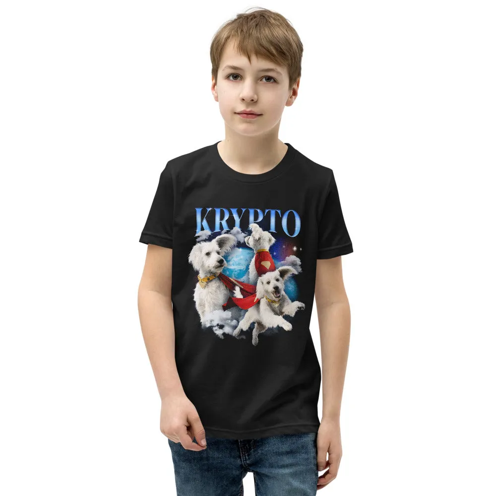 Superman (2025 Movie) Krypto Heartthrob barne-T-skjorte, svart