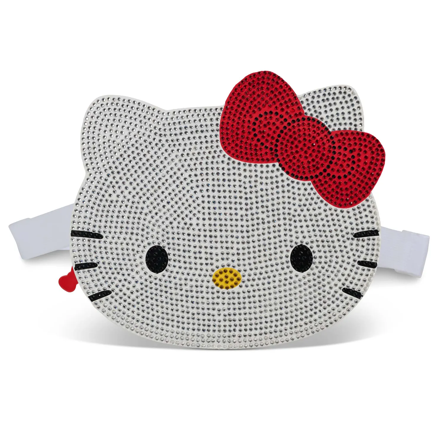 Hello Kitty x Igloo rhinestone kjølebag hvit rumpetaske