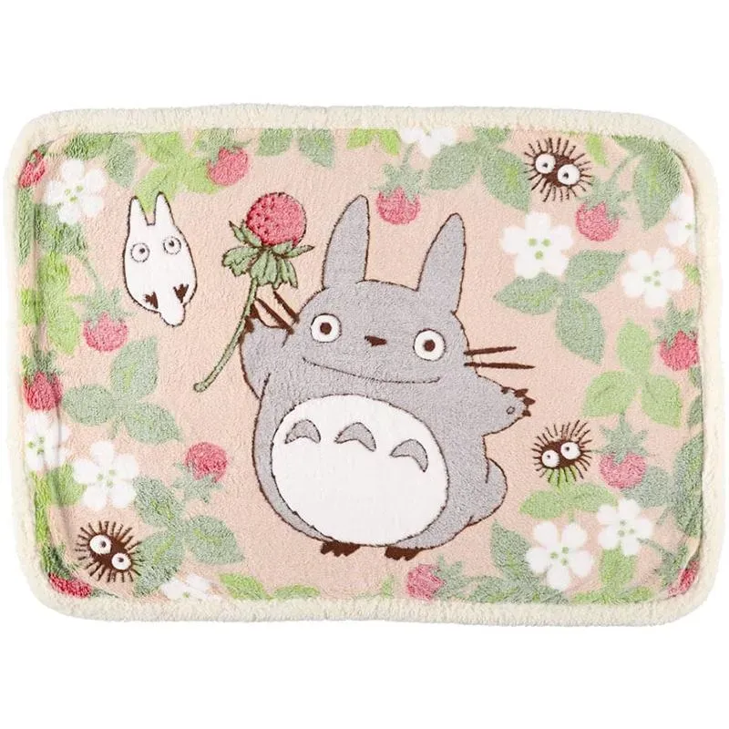 My Neighbor Totoro I Found Strawberries-pledd 100 × 70 cm polyester