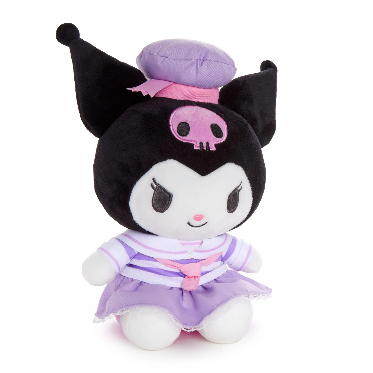 Hello Kitty Pastel Sailor Kuromi 8″-bamse med sjømannsantrekk