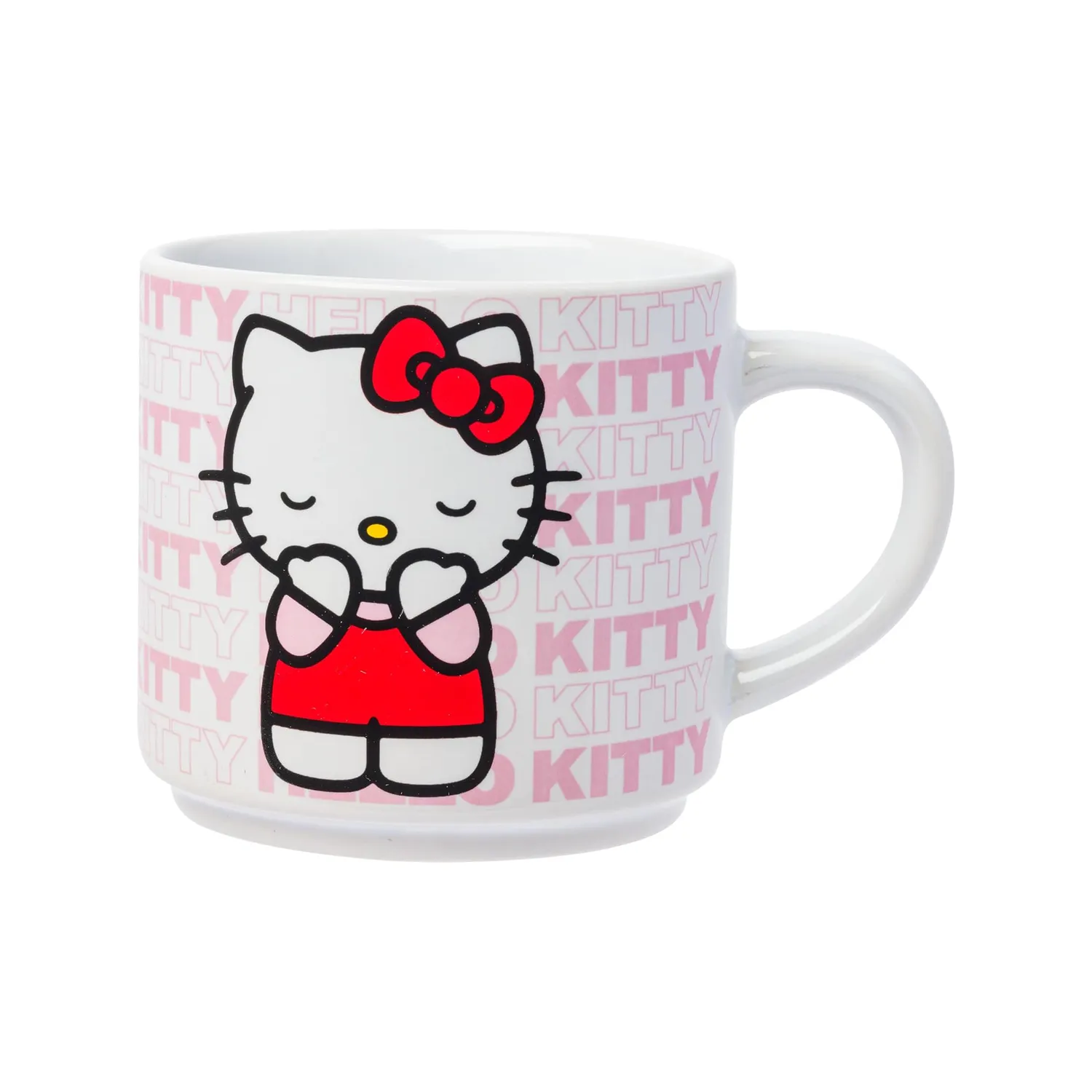 Hello Kitty Expressions 5-Piece Ceramic Mug Stack krussett