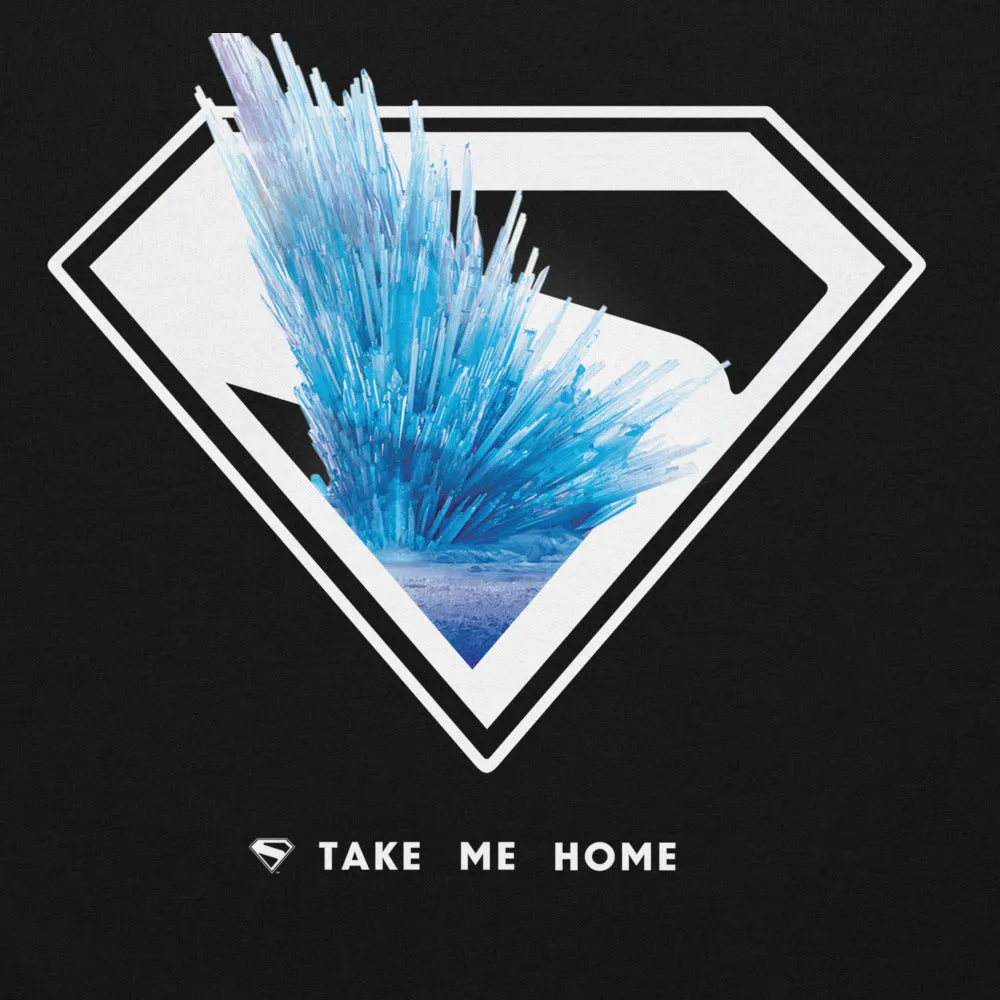 Batman Superman (2025 Movie) Fortress of Solitude hettegenser svart