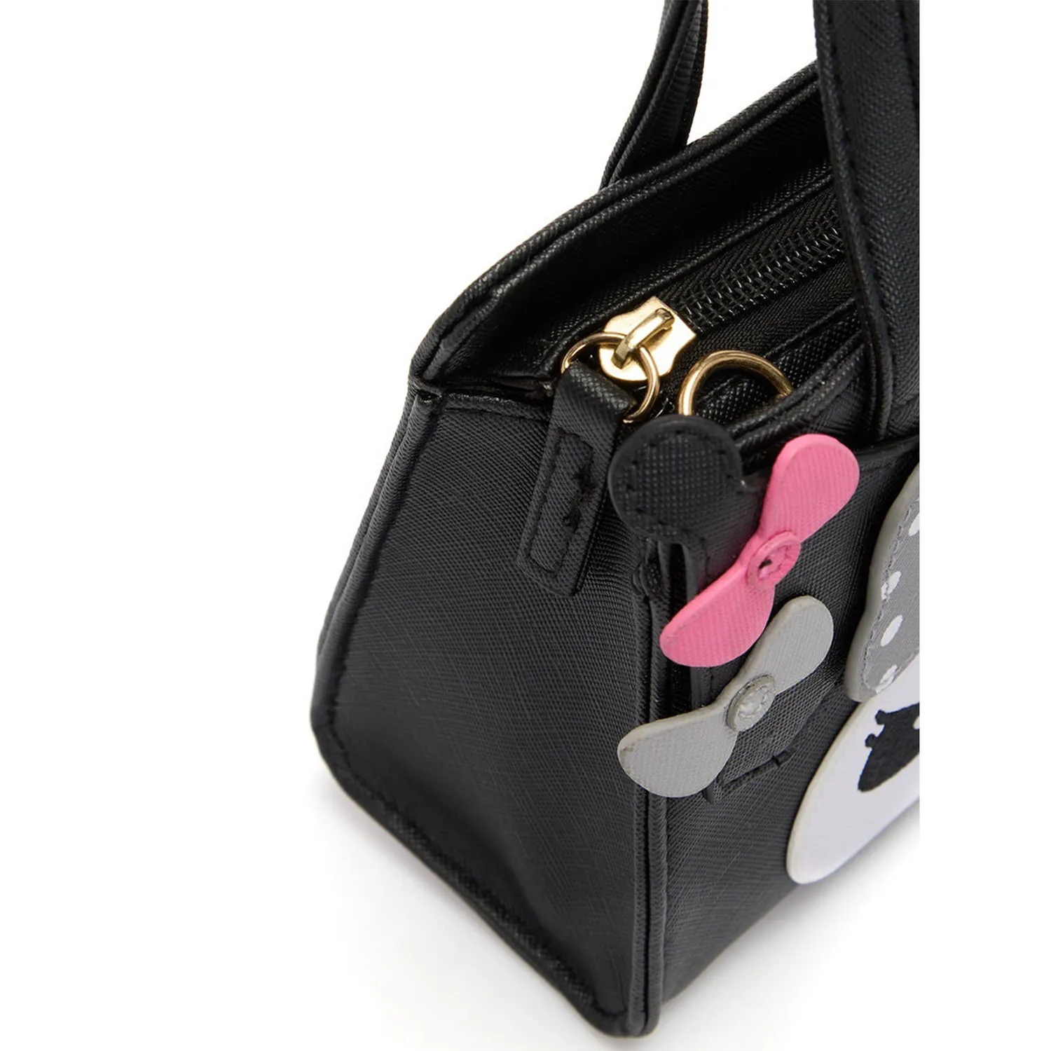 Hello Kitty Dainty Doll Kuromi håndveske svart 2-i-1