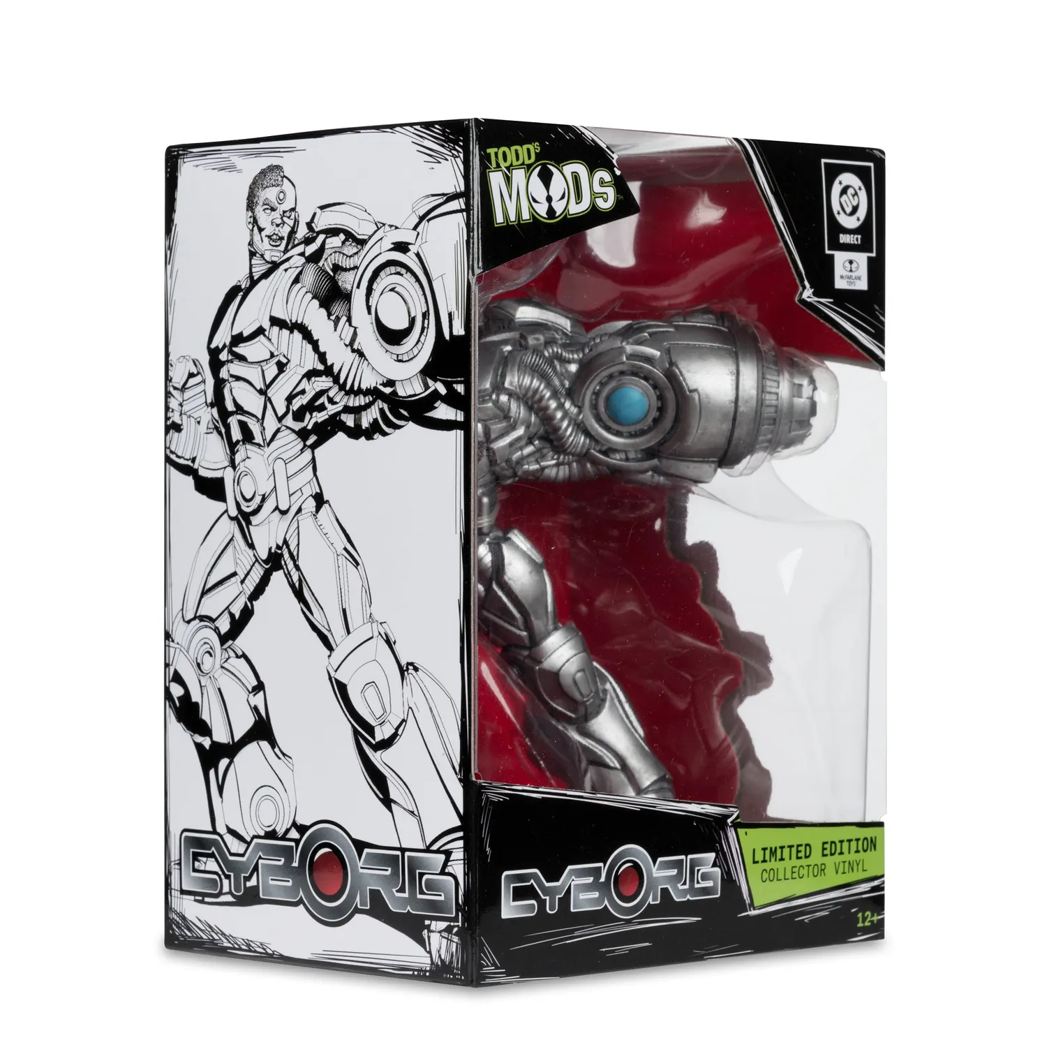 McFarlane Toys DC Direct Todd’s Mods Cyborg vinylfigur 4,5 tommer