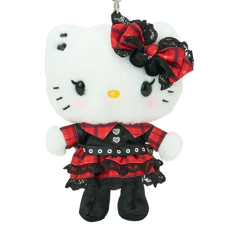 Hello Kitty Rock ’n’ Check Series plysj nøkkelring
