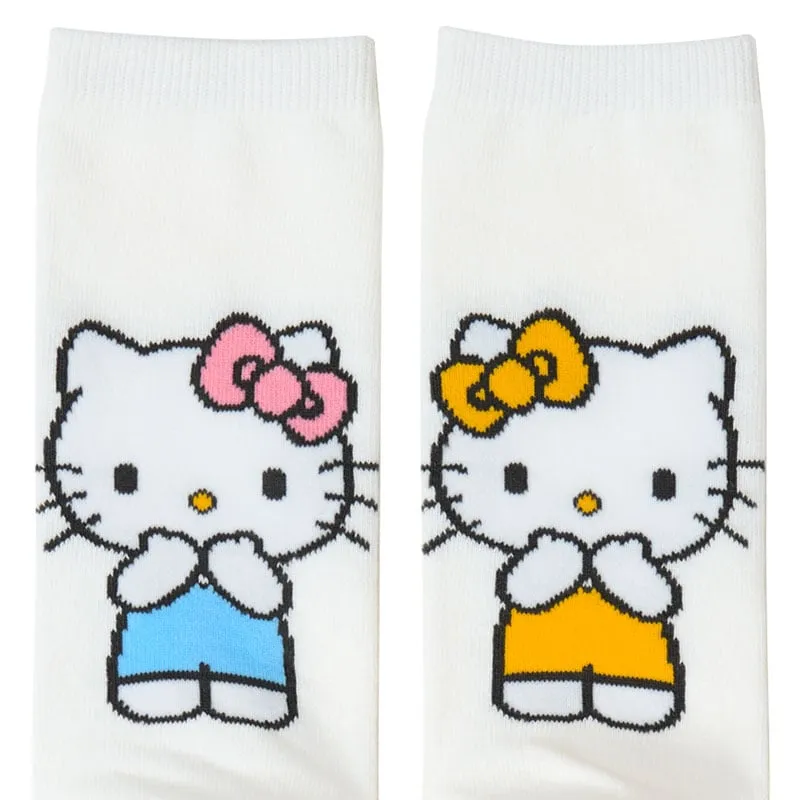 Hello Kitty Besties Crew Socks sokker – størrelse US W 6.5–8
