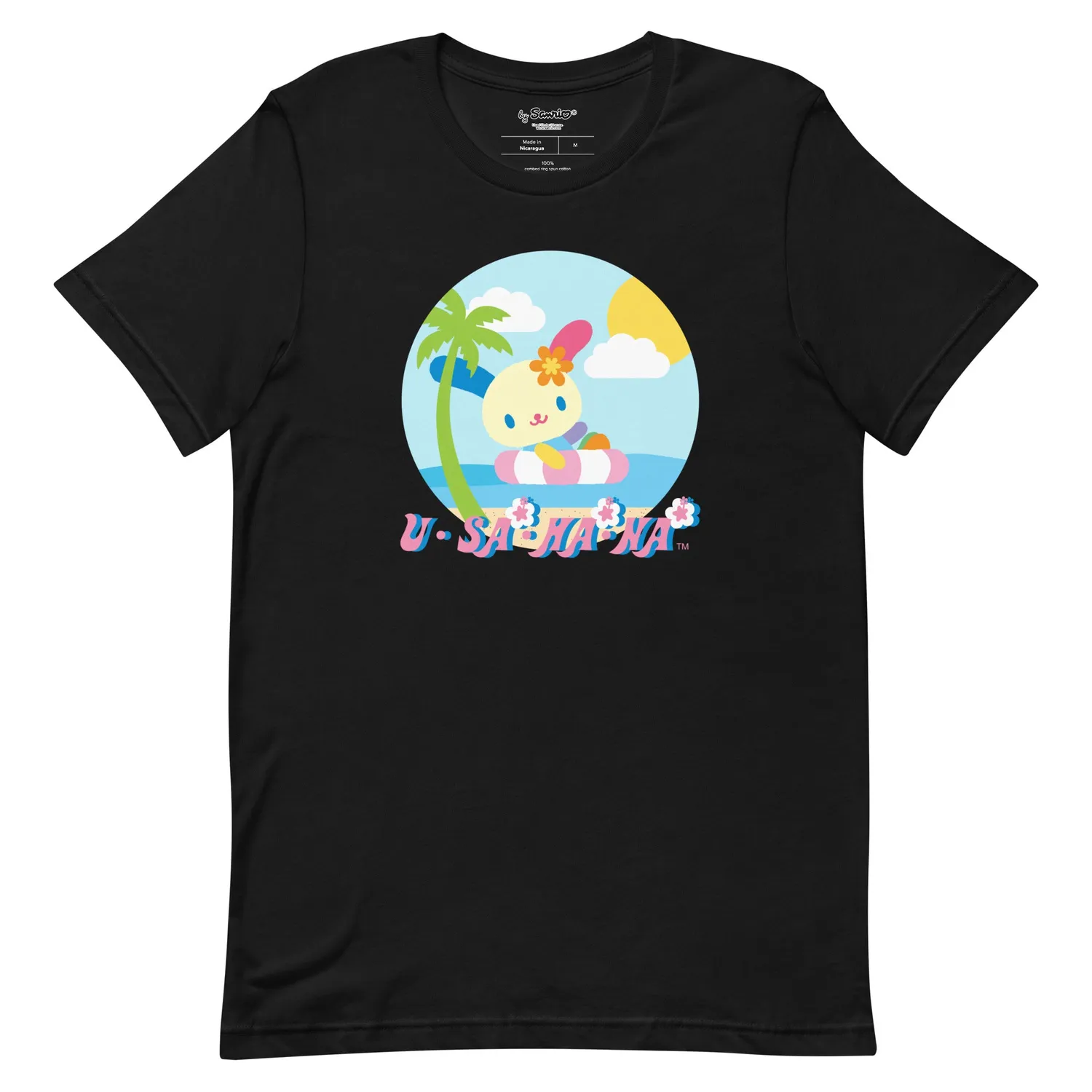 Hello Kitty U*SA*HA*NA Beach Day Tee T-skjorte svart