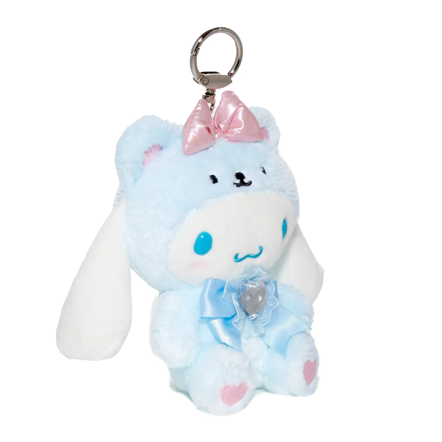 Hello Kitty Cinnamoroll Birthstone Mascot Keychain March Aquamarine