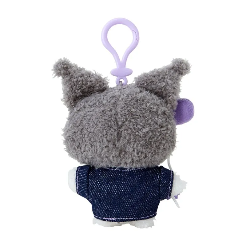 Hello Kitty Denim Patch Series Kuromi nøkkelringmaskot med klips