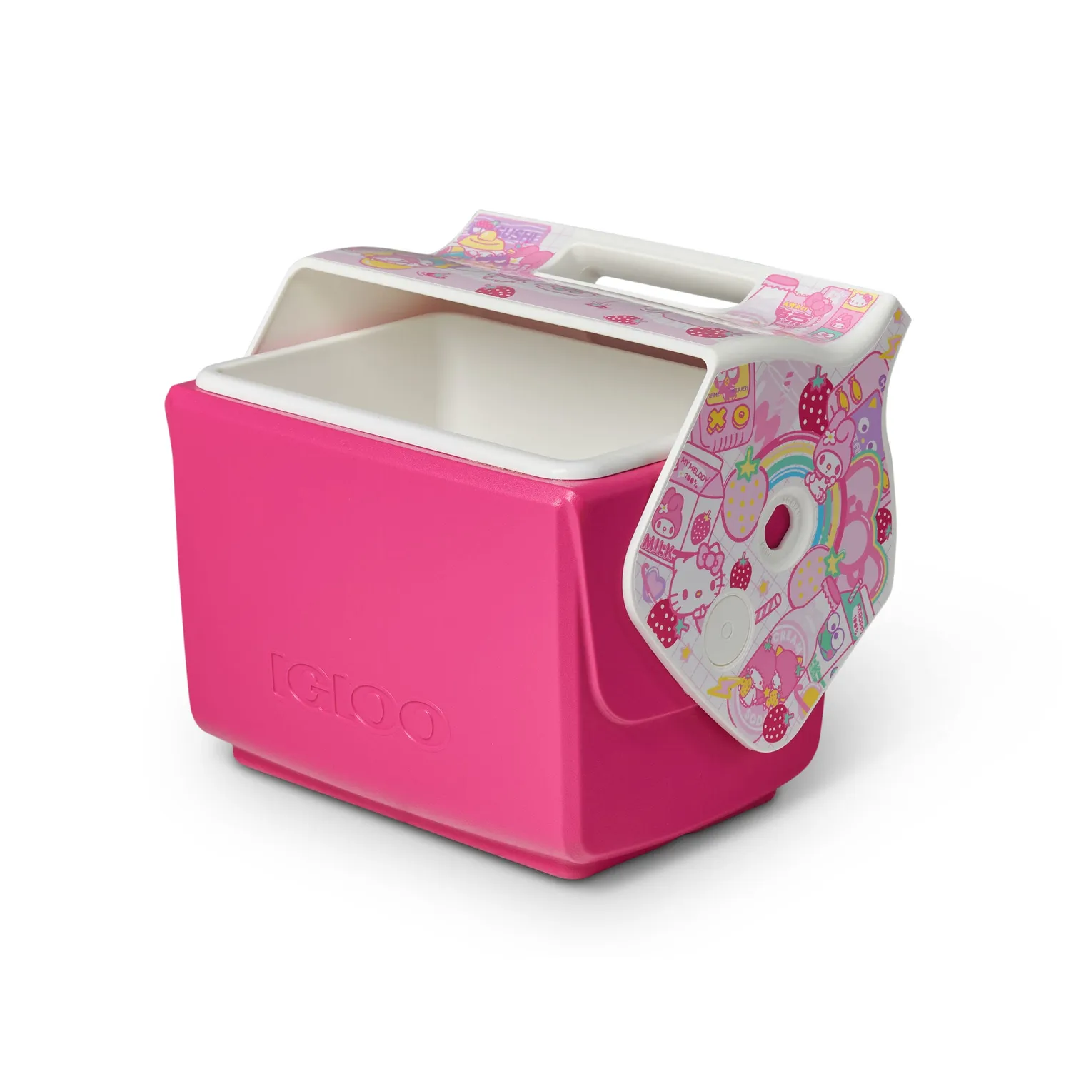 Hello Kitty and Friends x Igloo Little Playmate kjøleboks Strawberry Milk 6 liter