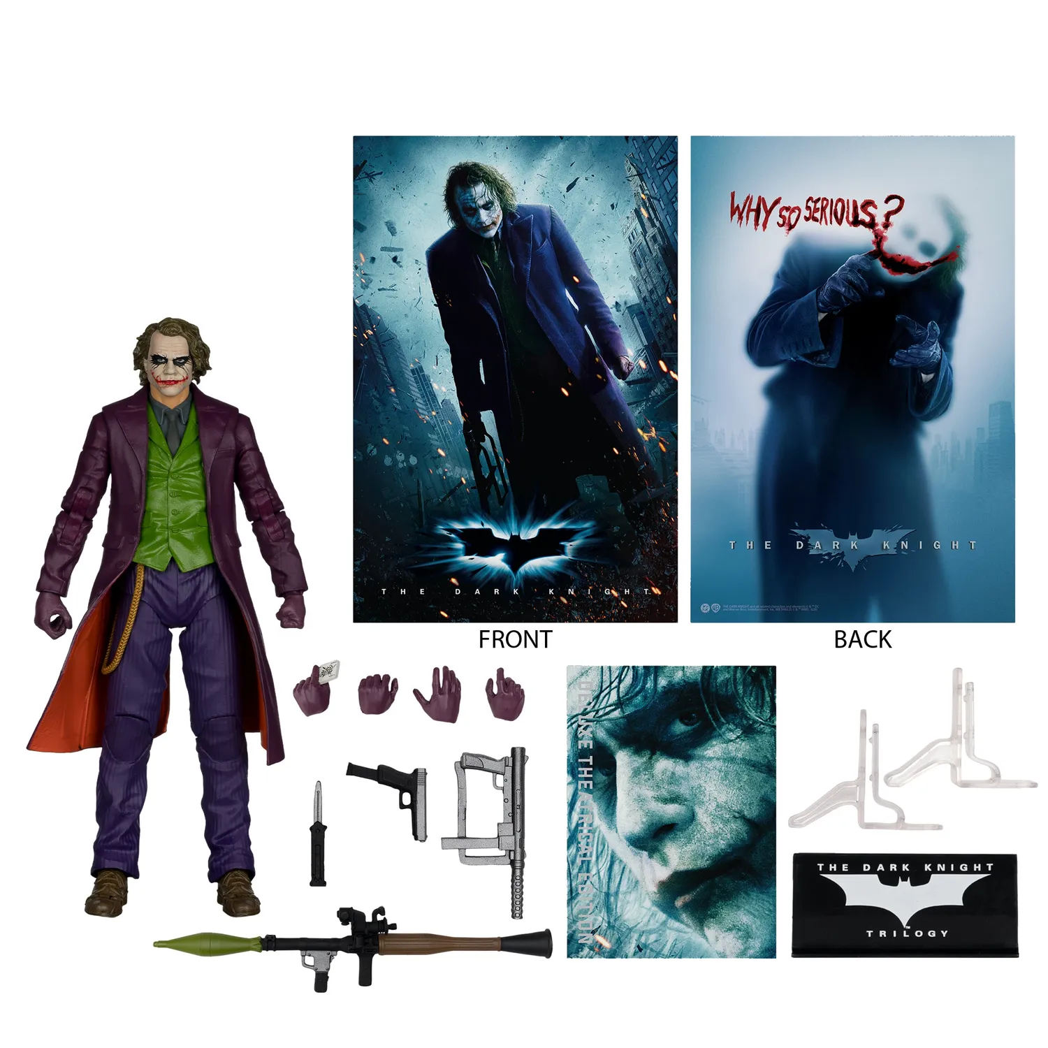 Batman The Dark Knight McFarlane Toys Deluxe Theatrical Edition The Joker actionfigur
