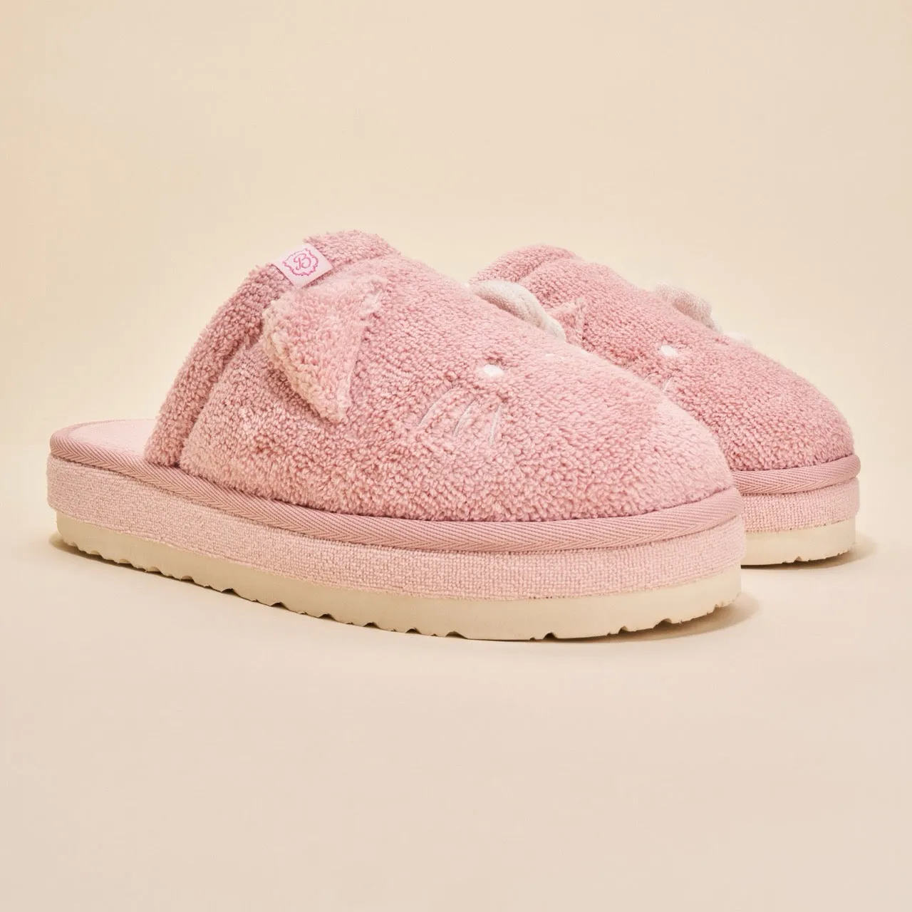 Hello Kitty x Brunch Puff XXL tøfler Pink Berry M4/W5