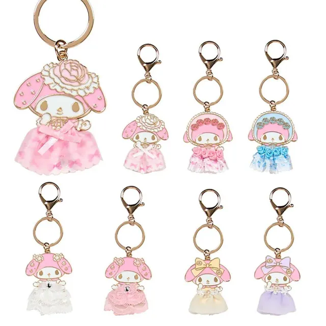 Hello Kitty Lady My Melody Series My Melody Keychain nøkkelring blindboks