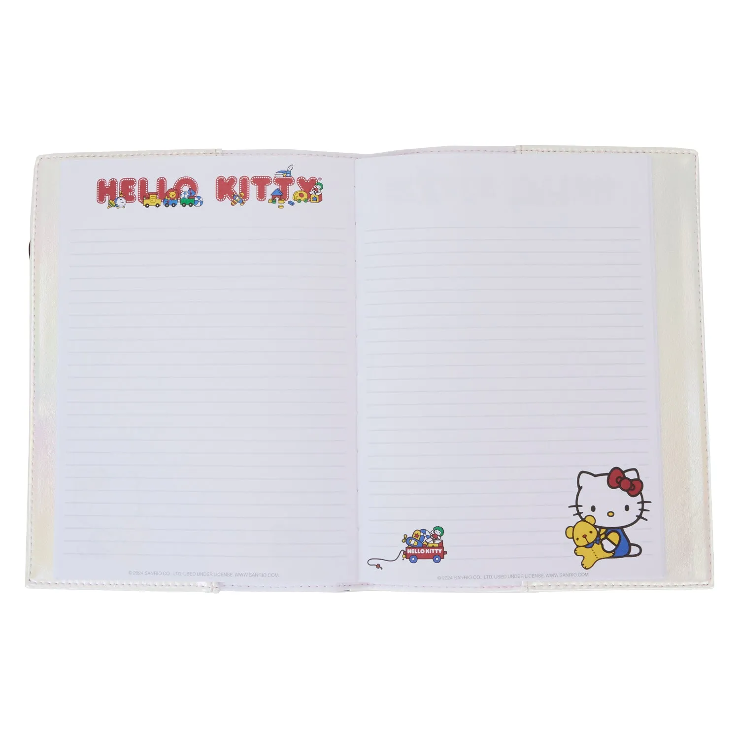 Hello Kitty Loungefly 50th Anniversary Classic Journal notatbok