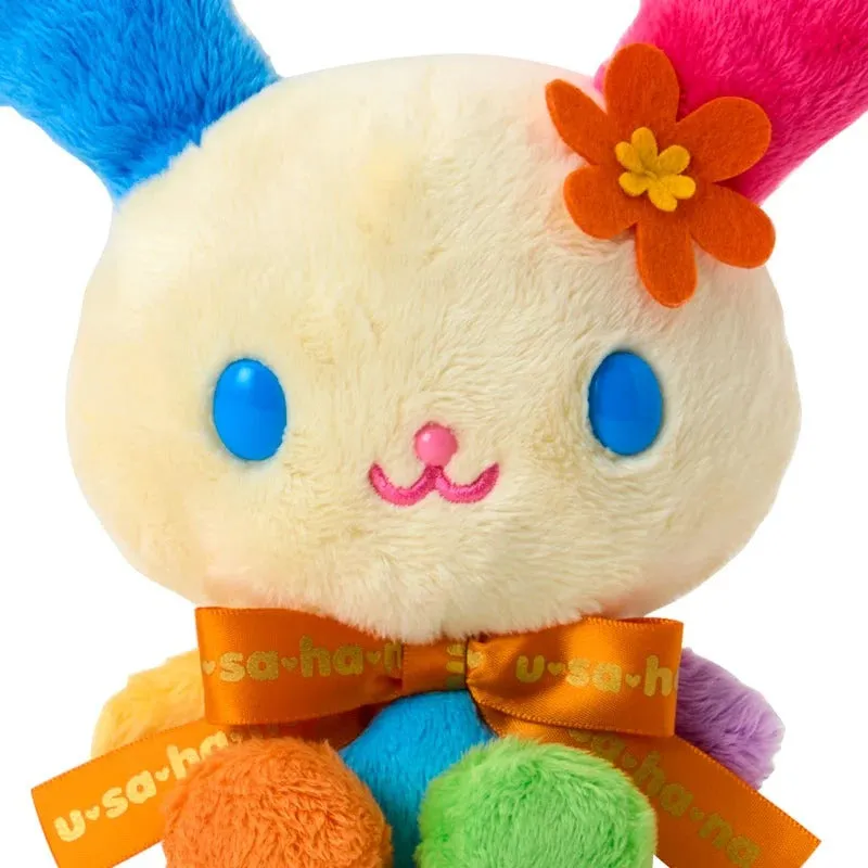 Hello Kitty U*SA*HA*NA 6” Mascot Plush-bamse 6 tommer – satengbånd