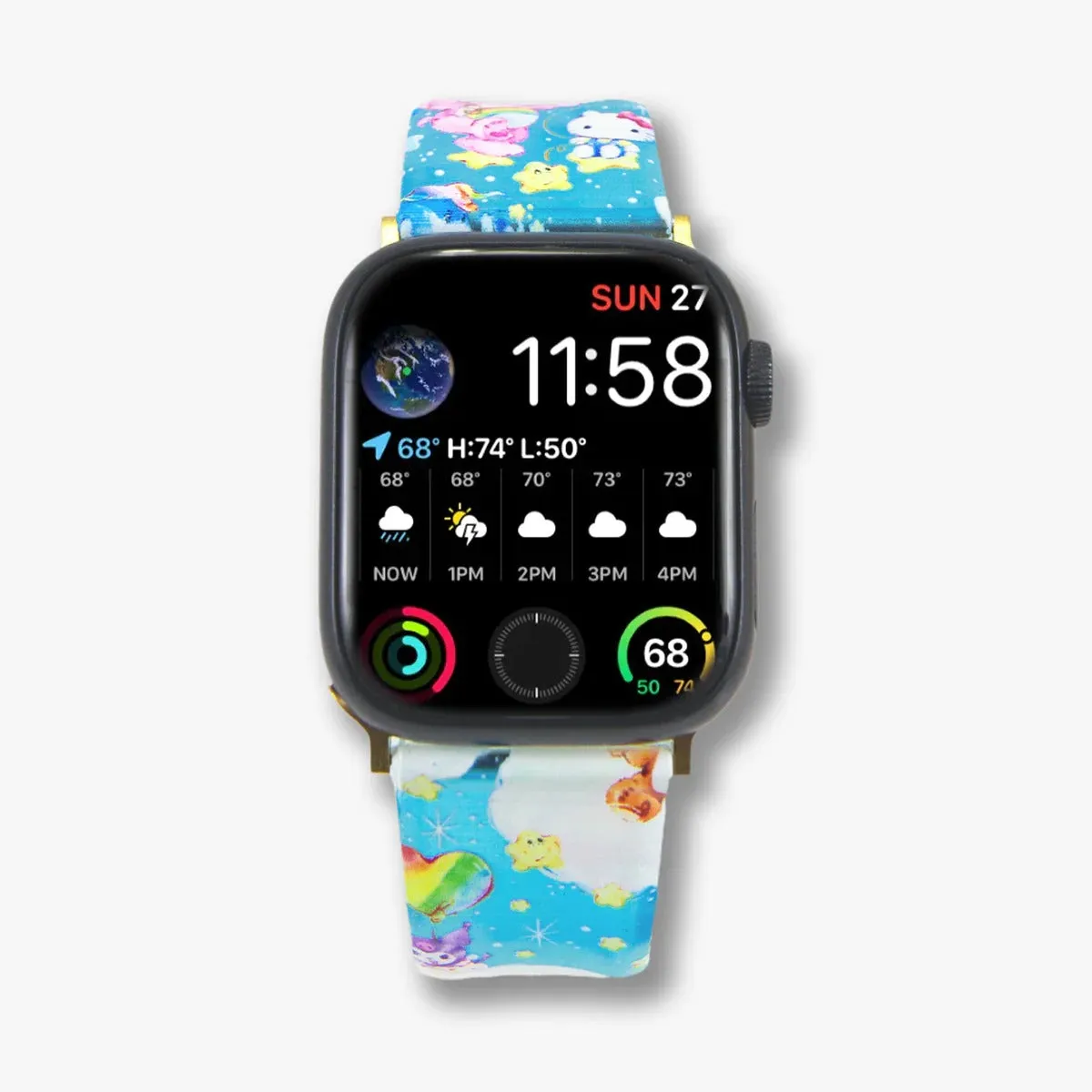 Hello Kitty and Friends x Care Bears Jelly Apple Watch-rem 38–41 mm