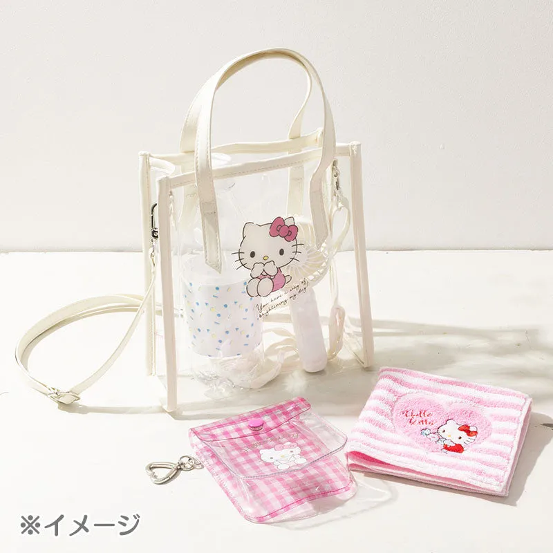 My Melody Clear Convertible Mini Tote veske med avtakbar skulderstropp