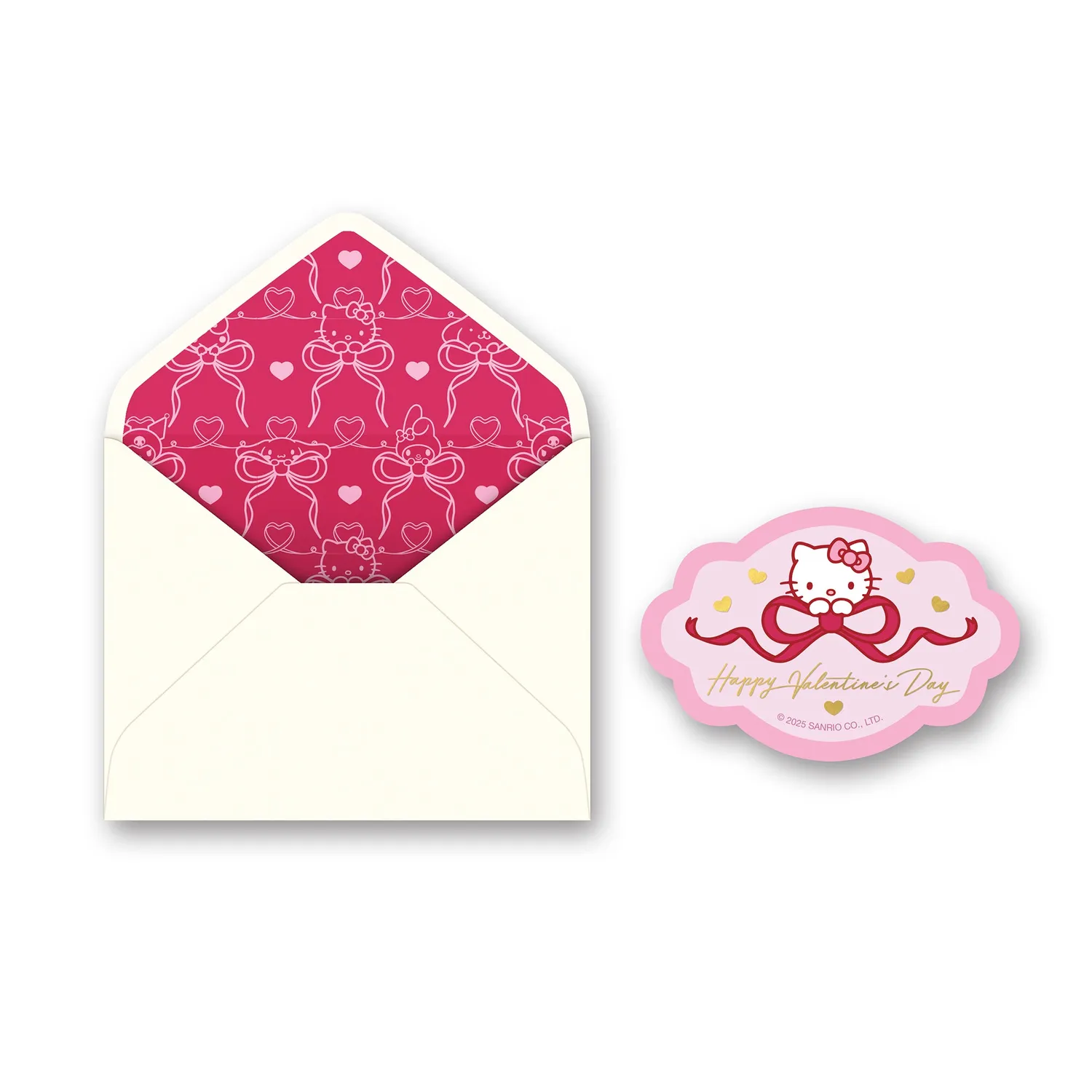 Hello Kitty and Friends x Studio Oh! Love You Deluxe Greeting Card kort