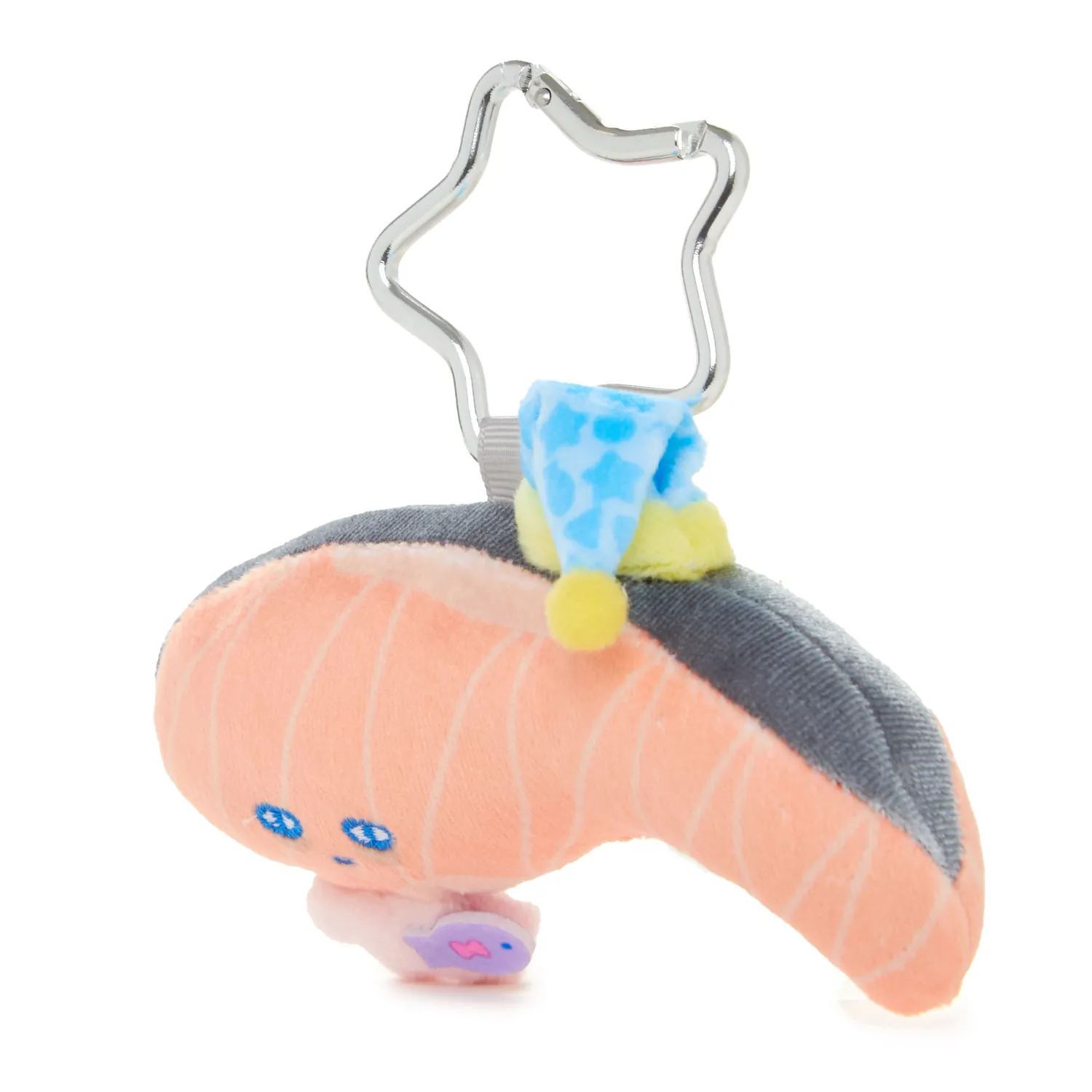 Hello Kitty Sleepover Kirimichan Sleep Hat plysj-nøkkelring