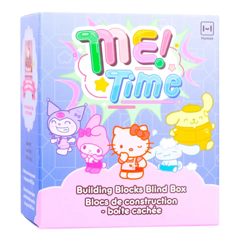 Hello Kitty and Friends Building Blocks Blind Box (Me Time) byggeklosser blindboks