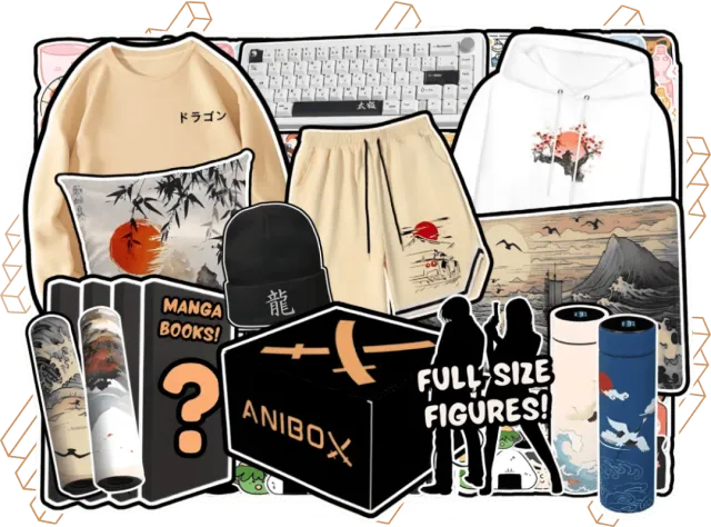 Anibox TIER 2 ANIME BOX animeboks med klær