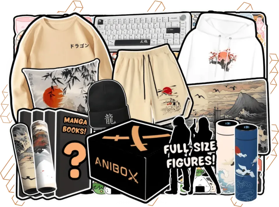 Anibox TIER 2 ANIME BOX animeboks med klær