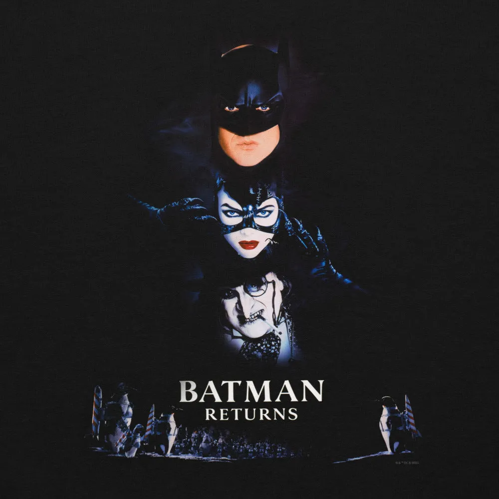 Batman Returns collegegenser svart unisex-motiv