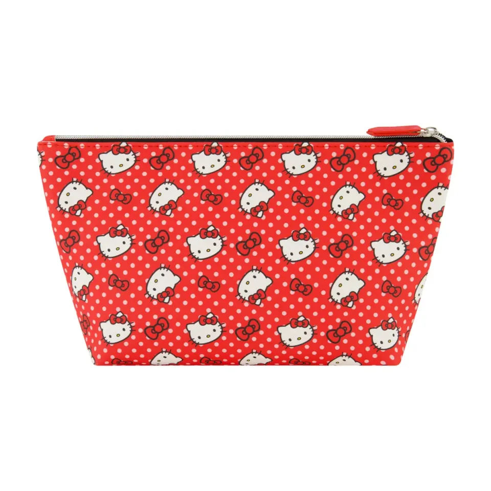 Hello Kitty x FUL Cosmetic Bag kosmetikkveske rød prikkete