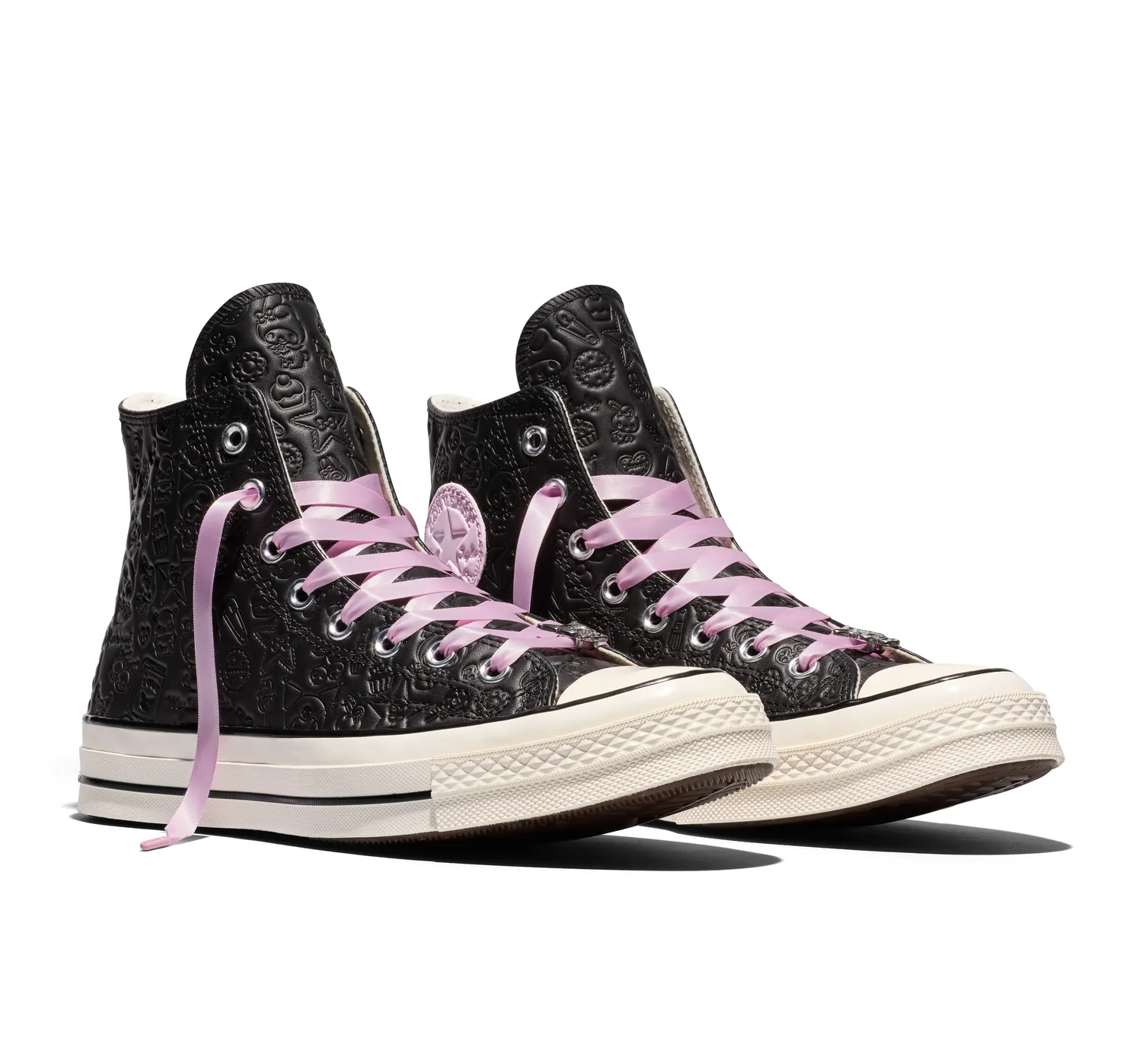 Converse x My Melody & Kuromi Chuck 70 Hi-top sneakers svart skinn