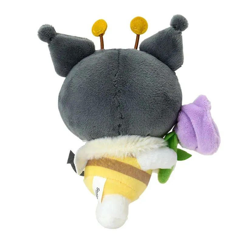 Hello Kitty Sweet As Can Bee Series Kuromi Plush Mascot Keychain nøkkelring
