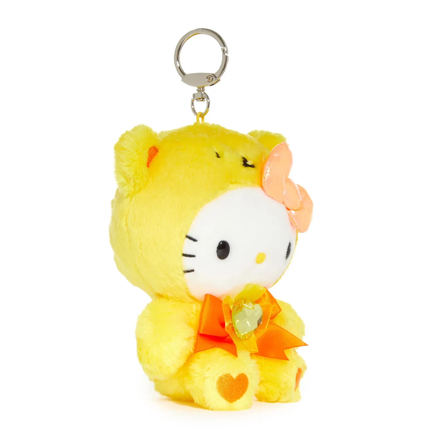 Hello Kitty Birthstone November Topaz Mascot Keychain nøkkelring topas