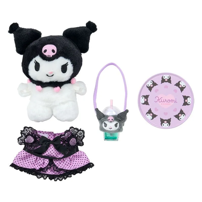 Hello Kitty Pitatto Friends Kuromi Dress-Up Doll dukke startsett