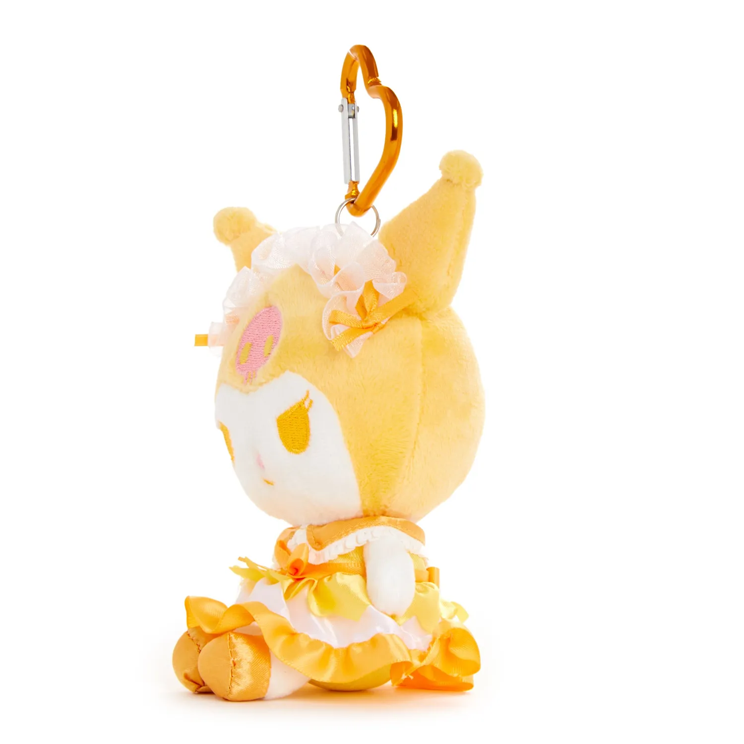 Hello Kitty Sanrio Friends Cosplay Series Kuromi Plush Mascot nøkkelring