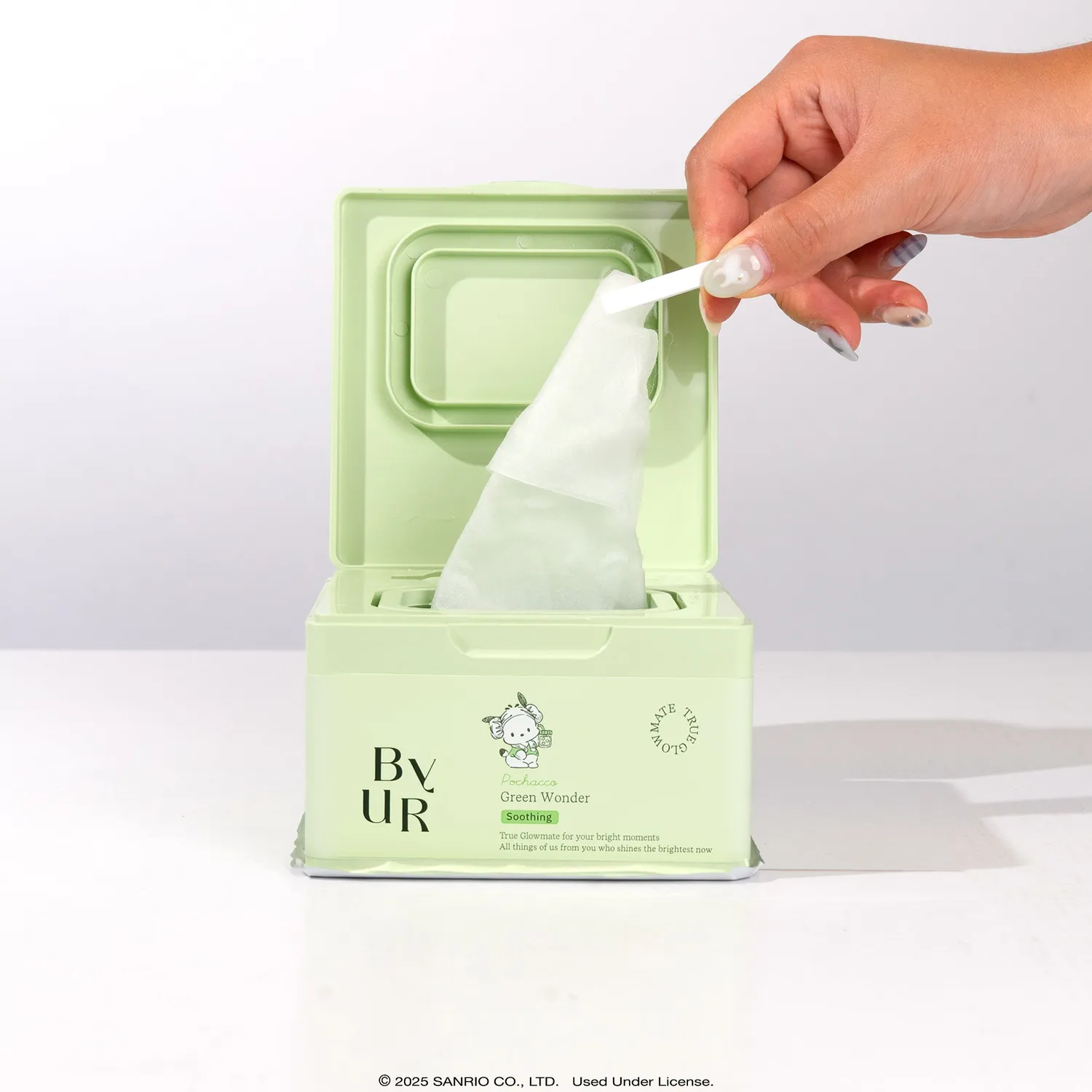 Hello Kitty Sanrio K-Spa Edition Pochacco Green Wonder Daily Aqua Serum Mask