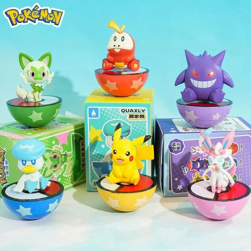 Neo Tokyo Pokémon Quaxly Tumbler Figure Box figur 10 cm PVC