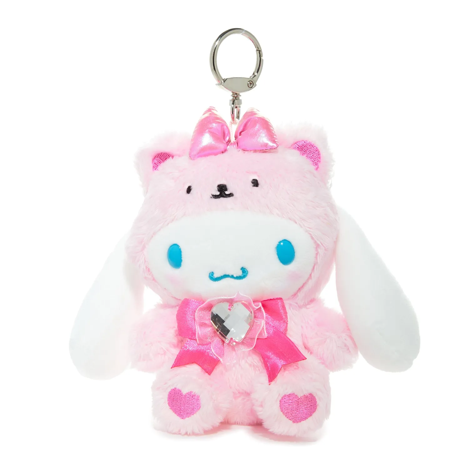 Hello Kitty Cinnamoroll Birthstone Mascot Keychain oktober rosa turmalin