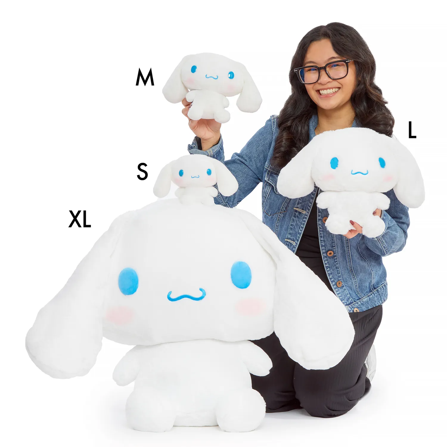 Hello Kitty Cinnamoroll 12" Classic Plush kosebamse 12 tommer myk