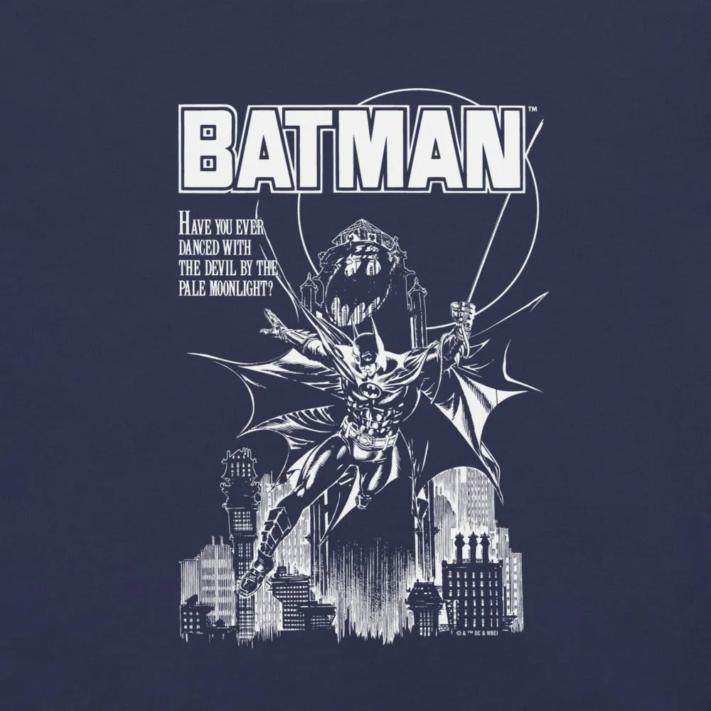 Batman (1989) Pale Moonlight T-skjorte – bomull