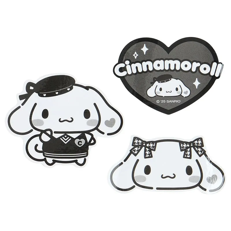 Hello Kitty Silver Houndstooth Series Cinnamoroll Smartphone Charm Set