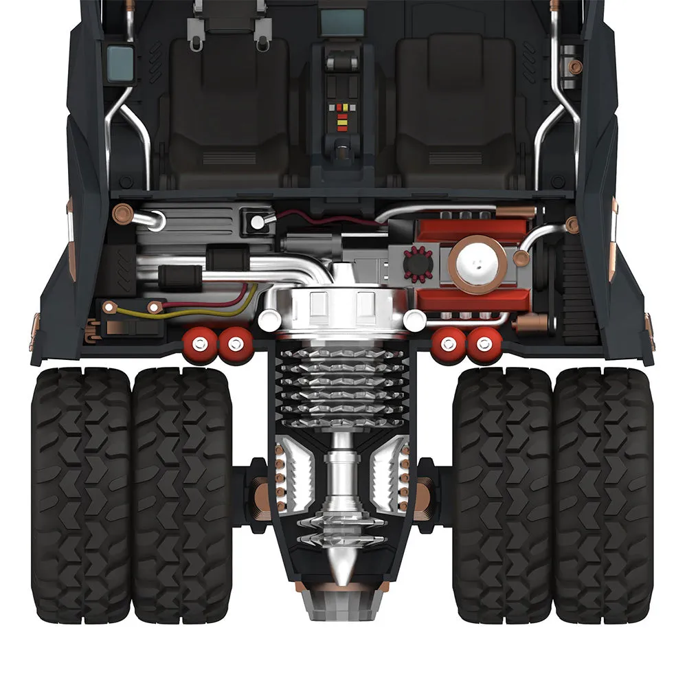 Batman The Dark Knight Trilogy Batmobile Tumbler Super Cyborg-samlerfigur