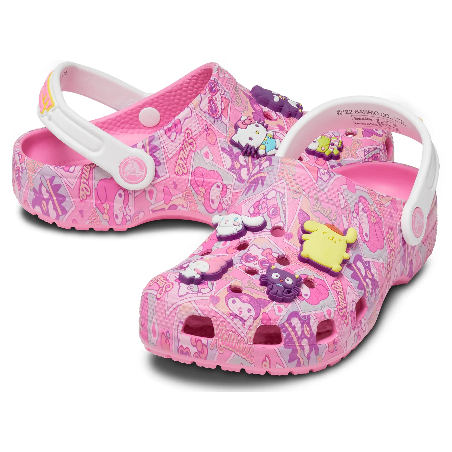Hello Kitty and Friends x Crocs Adult Classic Clog sko rosa