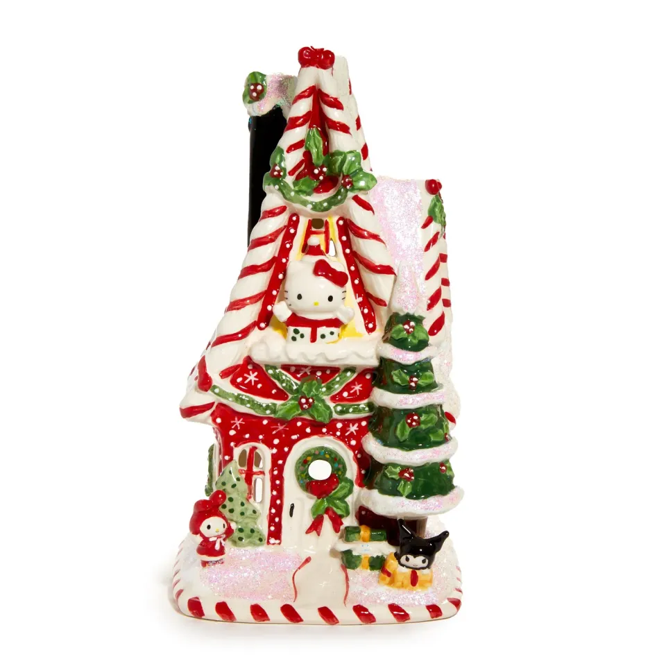 Hello Kitty and Friends Ceramic Holiday Candle House lysestake