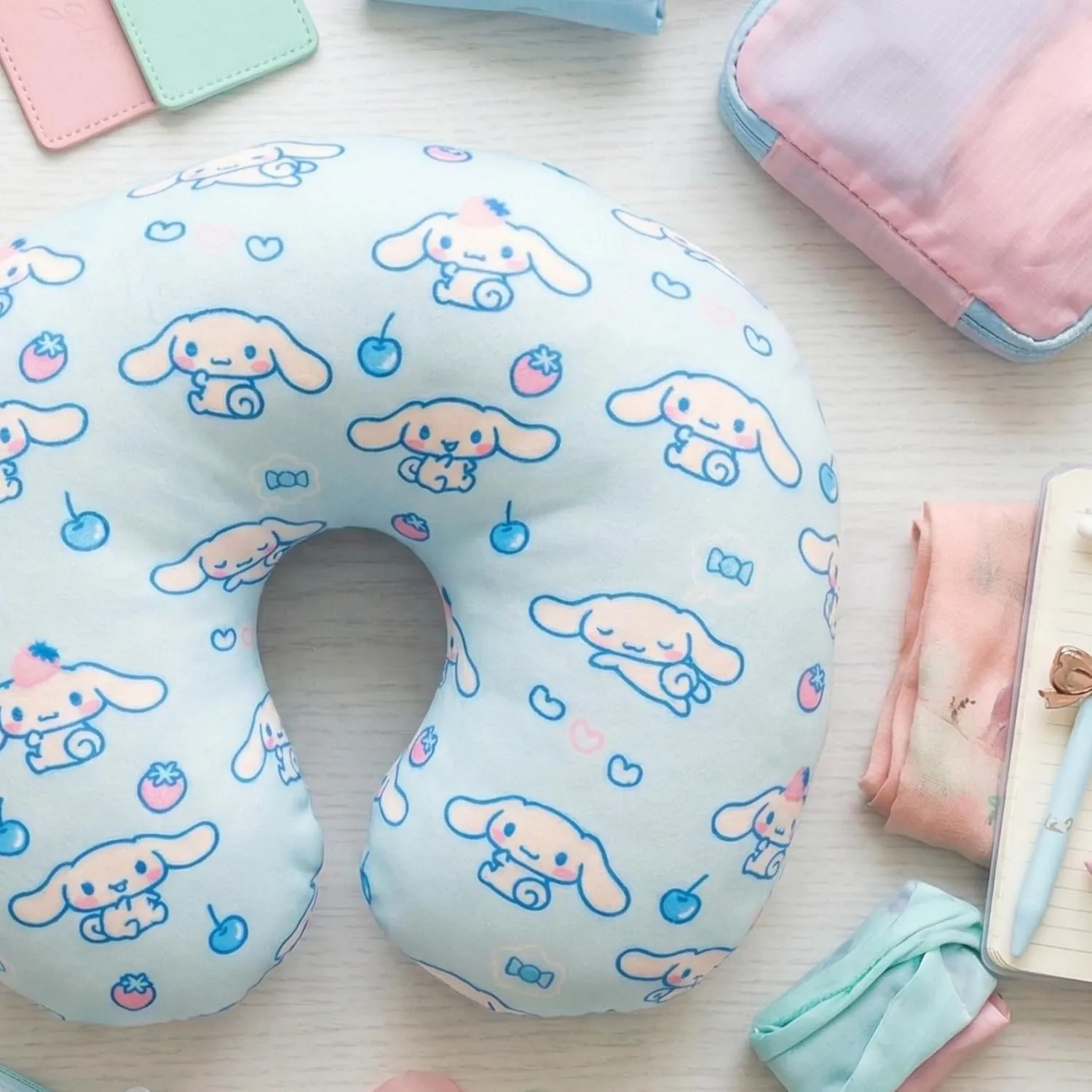Hello Kitty Cinnamoroll Travel Neck Pillow reisepute – Cloud Snuggles