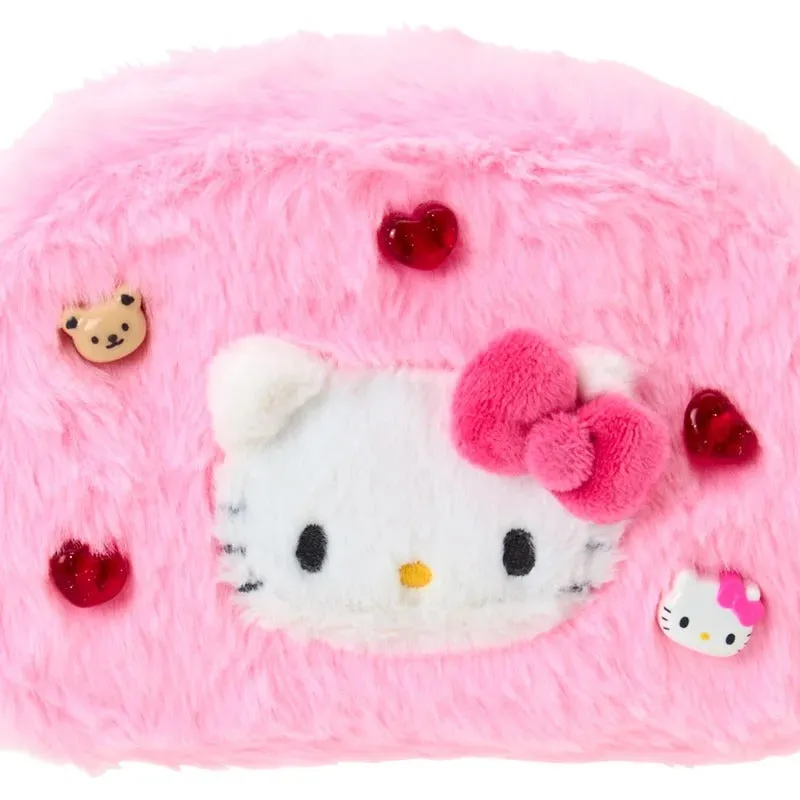 Hello Kitty Pop Beads Series plysjpung med glidelås